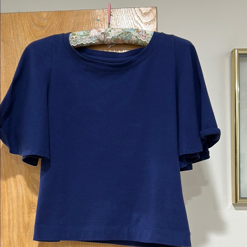 Women's Navy Blue Top